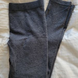 Expressions Lingerie fleece leggings grey 2X